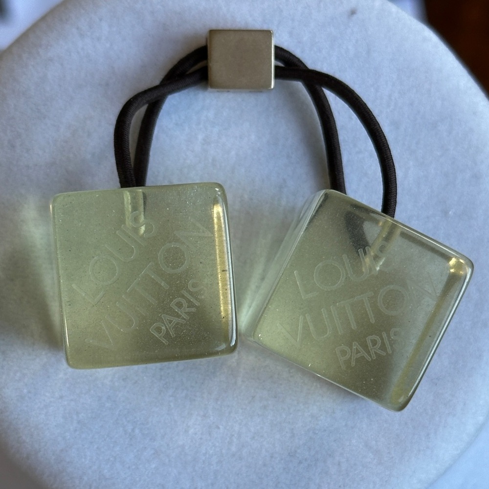 Louis Vuitton Clear Hair Tie